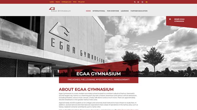 Ega Gymnasium Denmark Etta And Joseph